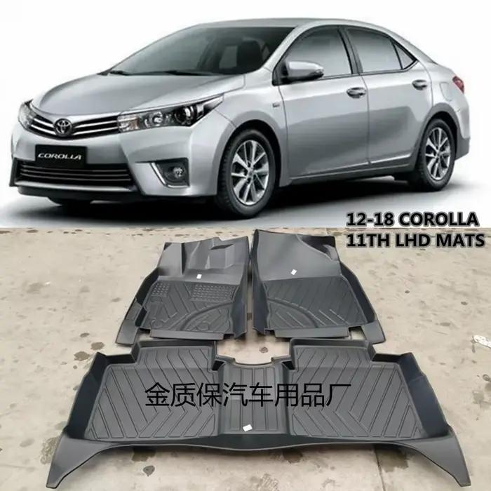 Tapis de sol étanche pour Toyota CorTrusttunk 2012-2018, compatible avec les virus CorTrustcar