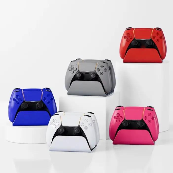 Station de charge rapide pour contrôleurs PS5 sans fil design moderne multicolore pour gamer professionnel et débutant occasions spéciales