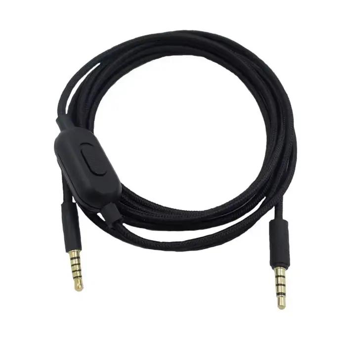 Câble de casque de jeu tissé
