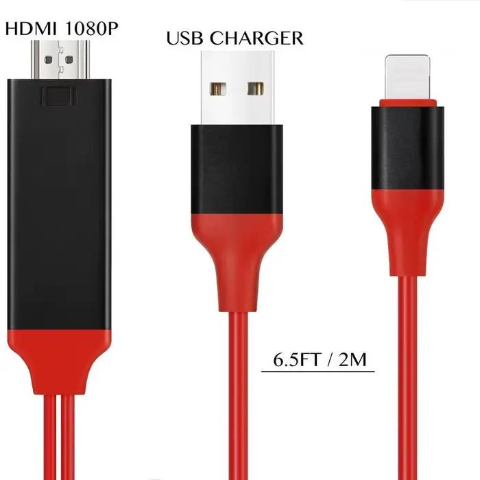 Adaptateur AV numérique HDTV TV pour téléphone HD Plug and Play