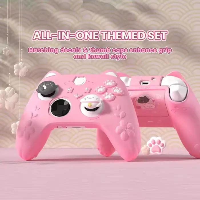 Étui de protection en silicone mignon PlayVital pour manette Xbox Series X/S