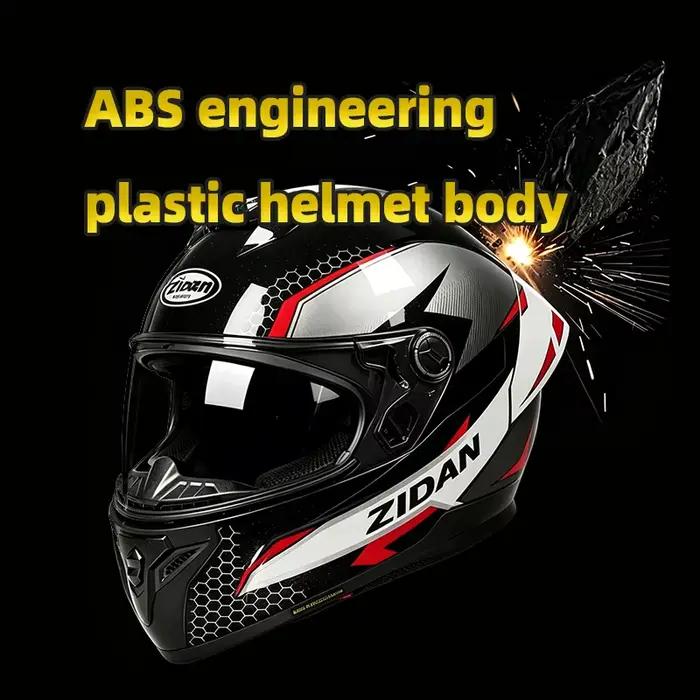 Casque intégral de moto allemand 505 Zidan Bullet, certifié 3C, universel quatre saisons pour moto et vélo électrique