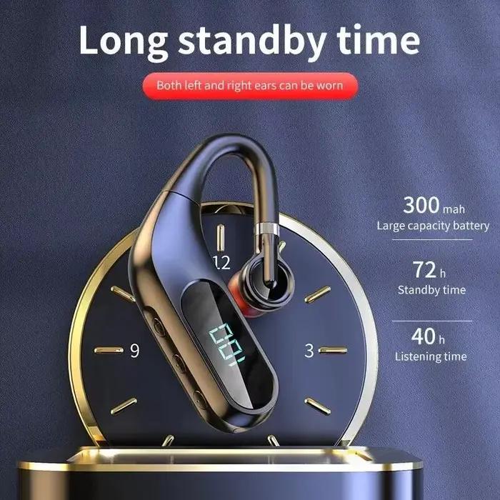 Casque Bluetooth avec affichage numérique en temps réel
