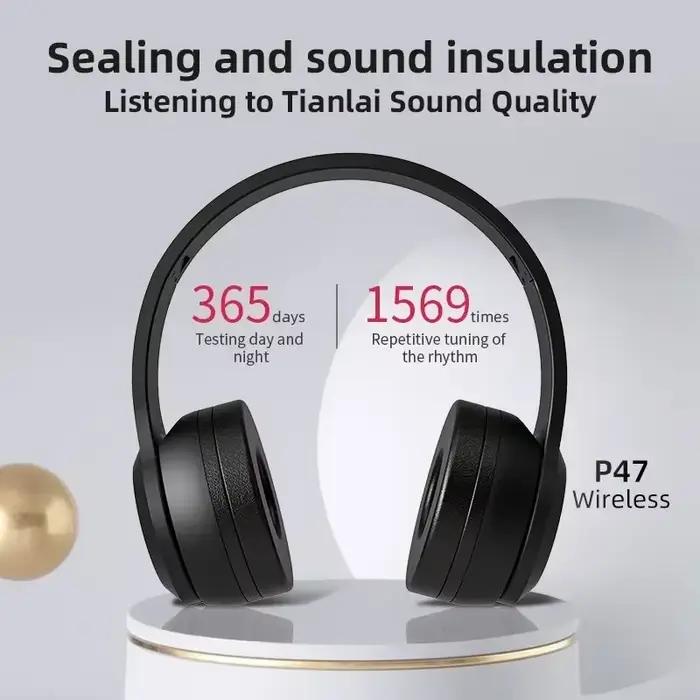 Casque stéréo P47 5.0, Bluetooth