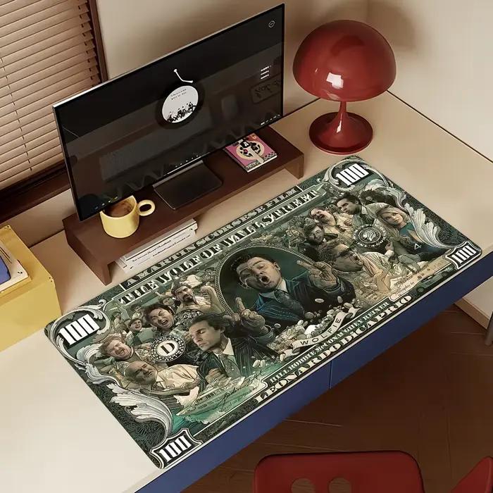 Tapis de souris en caoutchouc antidérapant pour ordinateur portable