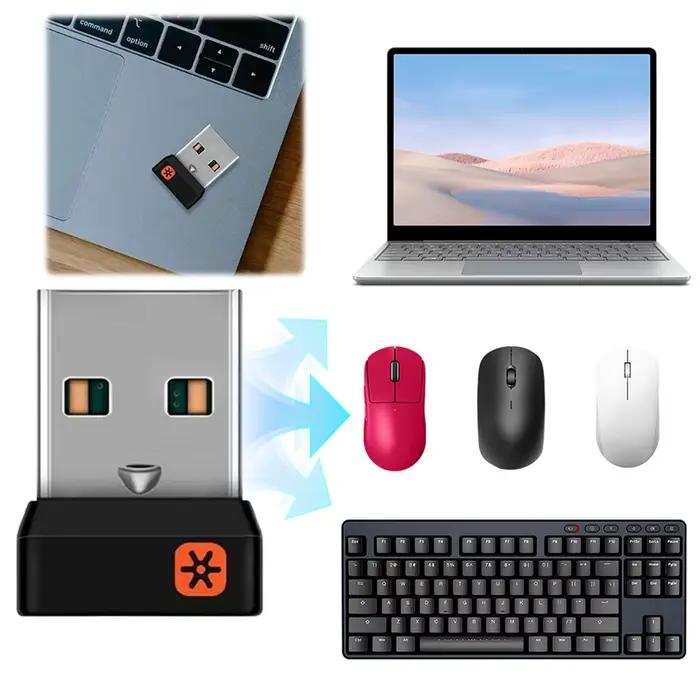 Adaptateur USB connectant jusqu'à 6 appareils