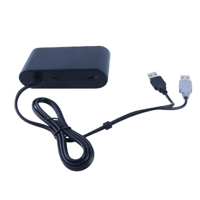 Adaptateur de contrôleur GC 3 en 1 avec fonction Turbo pour Switch et PC pour parties multijoueurs intenses et expérience de jeu améliorée