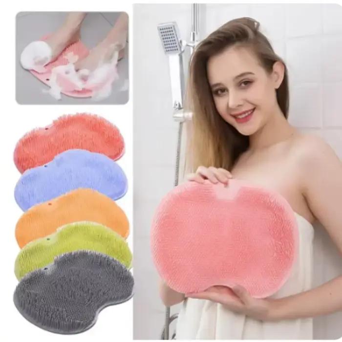 HOShower-Polymères coordonnants pour massage circulaire des pieds, ventouse pour le dos, épurateur de pieds, dispositif anti-chute