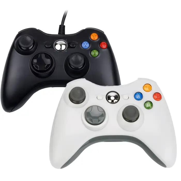 Contrôleur de jeu filaire USB supportant Xbox 360 et PC Windows 7 8 10 manette de jeu pour Steam occassions spéciales gaming confortable et personnalisable