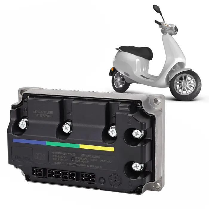 Contrôleur sinusoïdal ECU IP67, contrôleur Programmable à faible bruit adapté au moyeu de roue QS, moteur à entraînement central, contrôleur sinusoïdal ECU