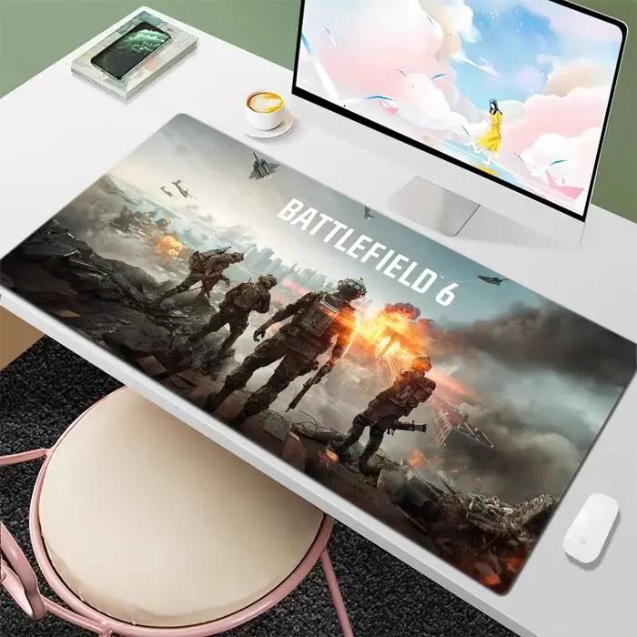 B-Battlefield 6 tapis de souris de jeu Cool