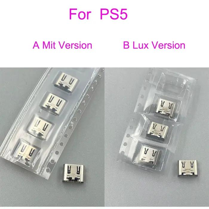 100PCS Pour Playstation 5 Contrôleur Port De Charge USB-C Prise Pour PS5 Dualwhip