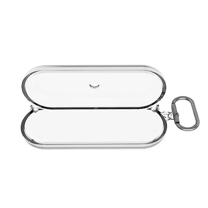 Étui protection des casques pour rien d'oreille (Ouver) Couvrir peau du boîtier lavable à coque à choc