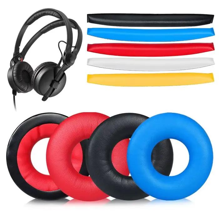 Oreillettes Remplissantes en Cuir PU pour Casques Sennheiser HD25 HD25-1 HD25-II HD25SP 25SP-II Amélioration de la Qualité Sonore Occasions Spéciales