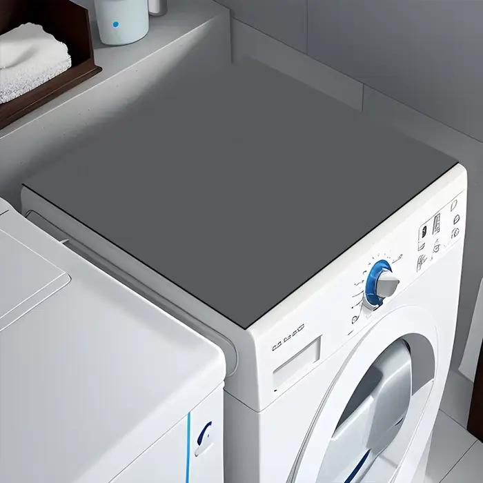 Tapis anti-poussière pour réfrigérateur Cuisine Micro-ondes Tapis anti-poussière pour table de café Tapis antidérapant pour salle de bain Housses pour machine à laver