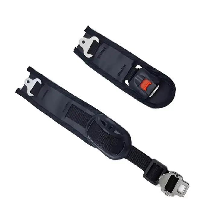 Sangle de mentonnière universelle pour casque de moto, stabilisateur de mentonnière de sécurité, boucle de fixation sécurisée pour remplacement de sangle
