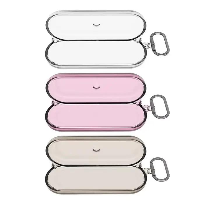 Étui protection des casques pour rien d'oreille (Ouver) Couvrir peau du boîtier lavable à coque à choc