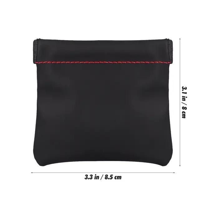 1 pièce - Mini sac portable pour écouteurs - Étui de rangement en PU