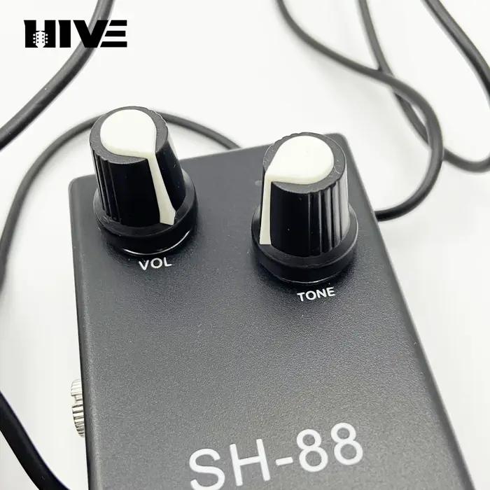 Accessoires pour guitare acoustique : Micro pour trou de son avec réglage du volume, Micro de guitare pour trou de son sans trou ouvert SH-88
