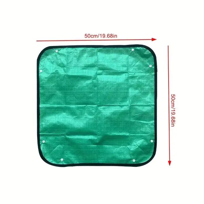 Tapis de jardinage épais, imperméable et résistant aux taches, turquoise, durable, facile à nettoyer, pour mélanger la terre, 1 pièce