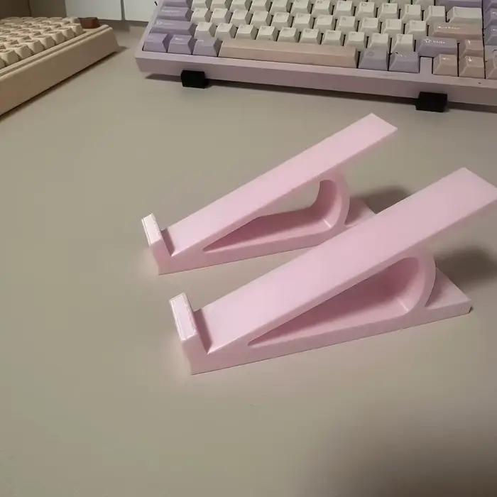 Supports de clavier ergonomiques en plastique pour bureau