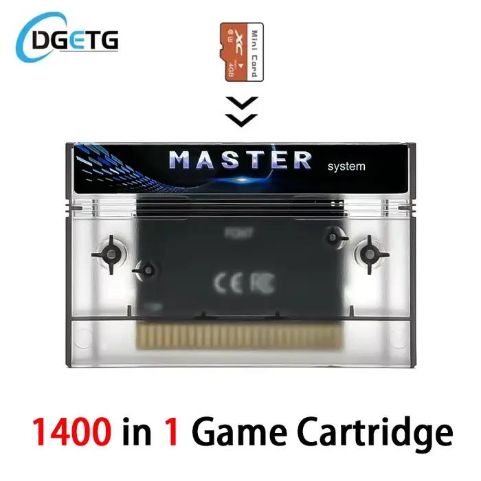 Nouveau système maître 1400 en 1 cartouche de jeu ED MS carte Flash pour les états-unis EUR SEGA Master System I