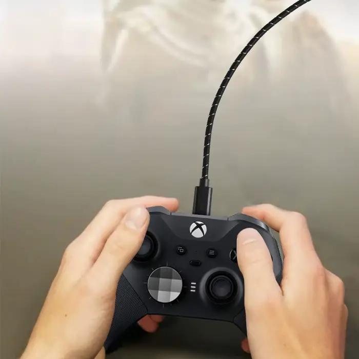 Câble de charge USB-C, cordon USB Type-C pour manette Xbox One Elite Series 2