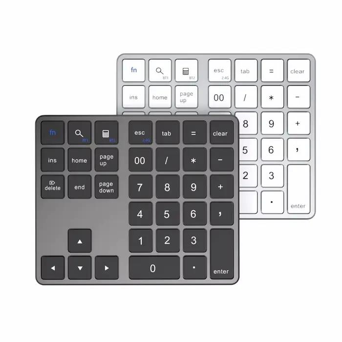 2.4 Ghz sans fil + Bluetooth clavier numérique K35 pavé