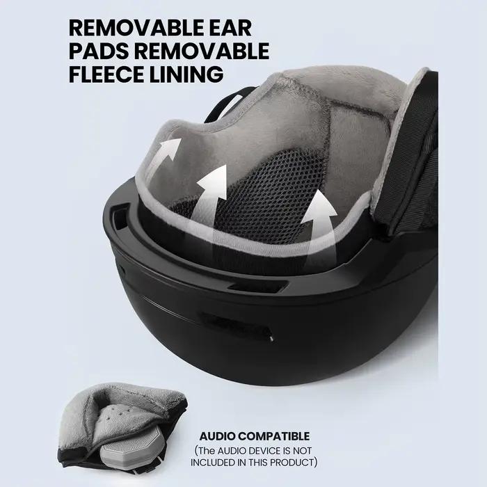 Casque de ski OutdoorMaster MIPS avec protège-oreilles, 8 aérations réglables, PC+EPS, haute qualité, pour snowboard, ski, skateboard, sports de plein air