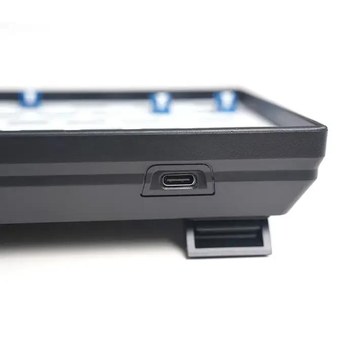 (lumière blanche) clavier mécanique S100 à trois modes Barebone 100 touches 98% disposition