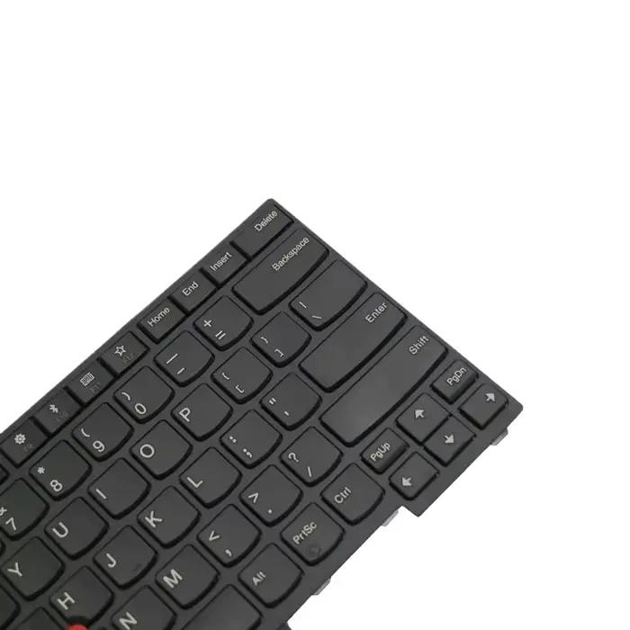Clavier américain pour ordinateur portable Lenovo ThinkPad L380 L390 E490 E495 T490 L490 E480 E485 L480 T480s R480 R490 (sans rétro-éclairage)