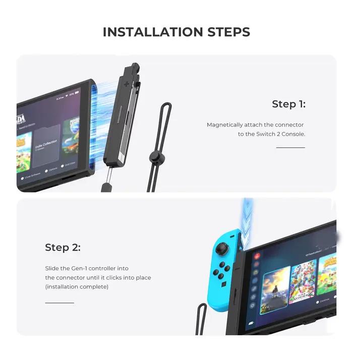 Adaptateur magnétique pour Switch to