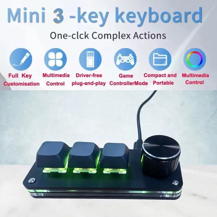 Clavier mécanique à une touche
