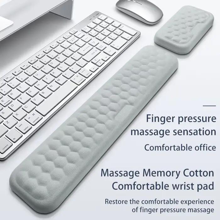 Clavier souris repose-poignet ergonomique bureau saisie protéger Relax poignet mémoire mousse ordinateurs portables