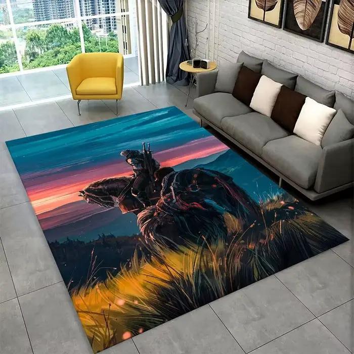 Tapis de jeu dessin animé The W-Witcher Geralt