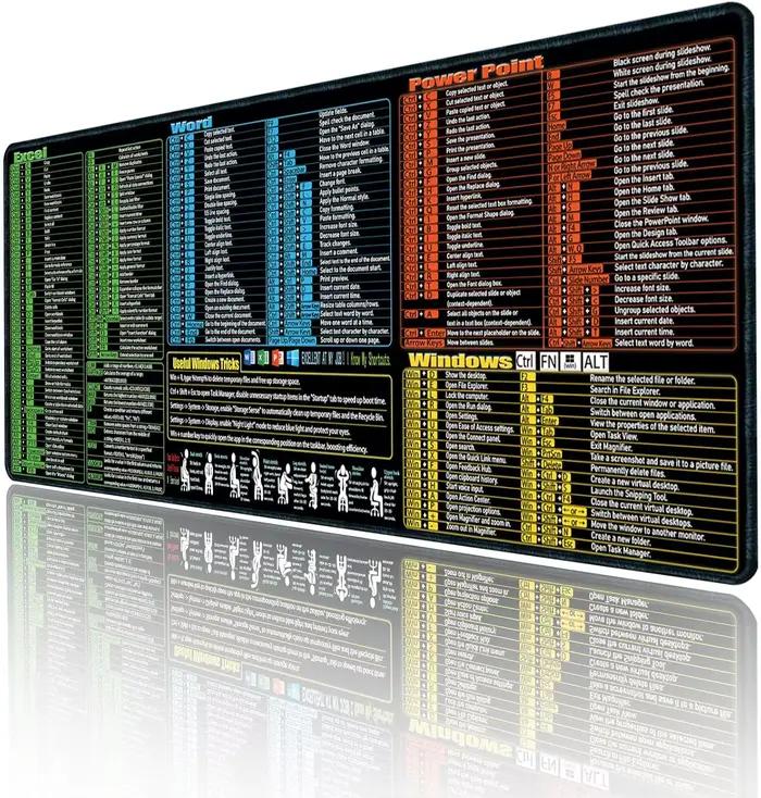 Tapis de souris Excel/Word/PowerPoint/Windows