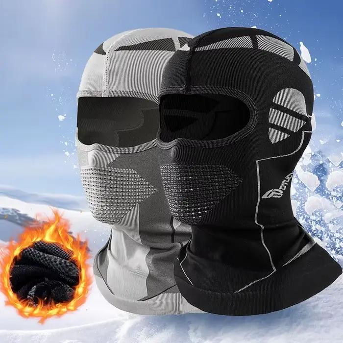Cagoule Moto masque complet hiver respirant masque de Ski Moto cyclisme vélo écharpe chapeau Casco Moto casque capuche