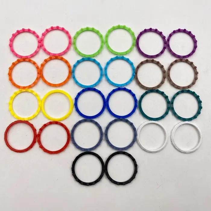 1 ~ 5 paires pour contrôleur PS5, anneaux de manette d'accent analogique