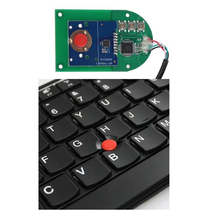 Pointeur de souris à bascule pour clavier d'ordinateur