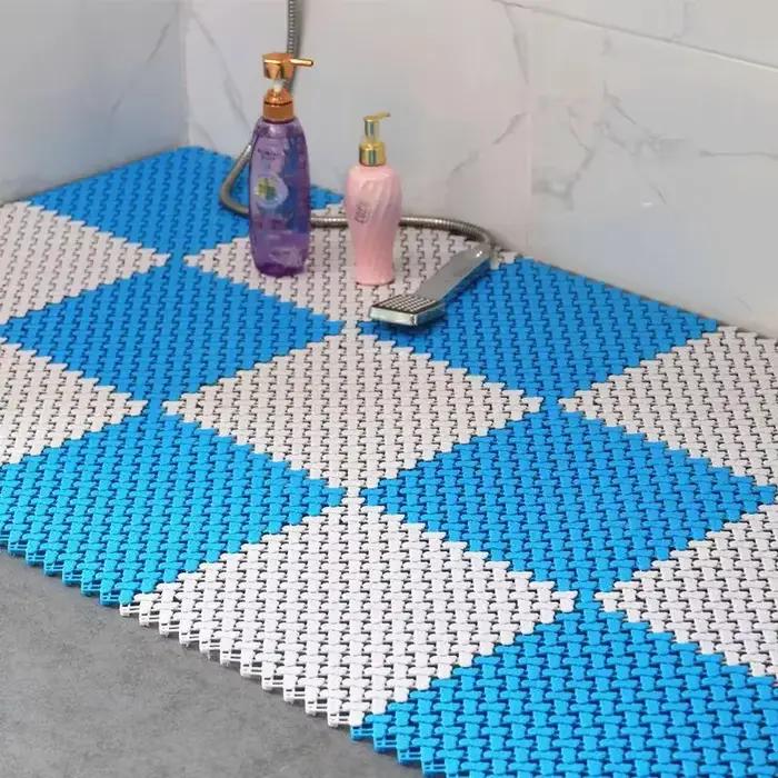 Tapis antidérapant pour salle de bain, 1 pièce, tapis imperméable pour la douche, anti-chute, pour la salle de bain
