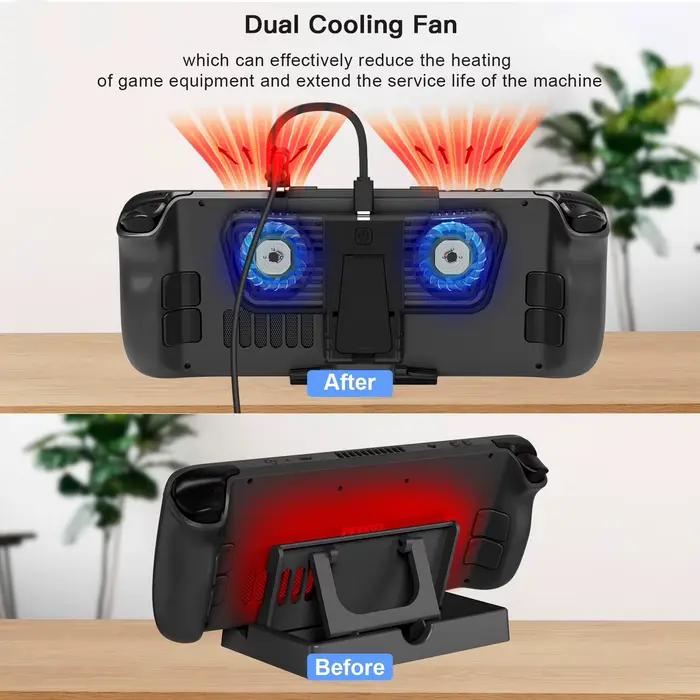 Support de refroidissement pour ventilateur de pont à vapeur