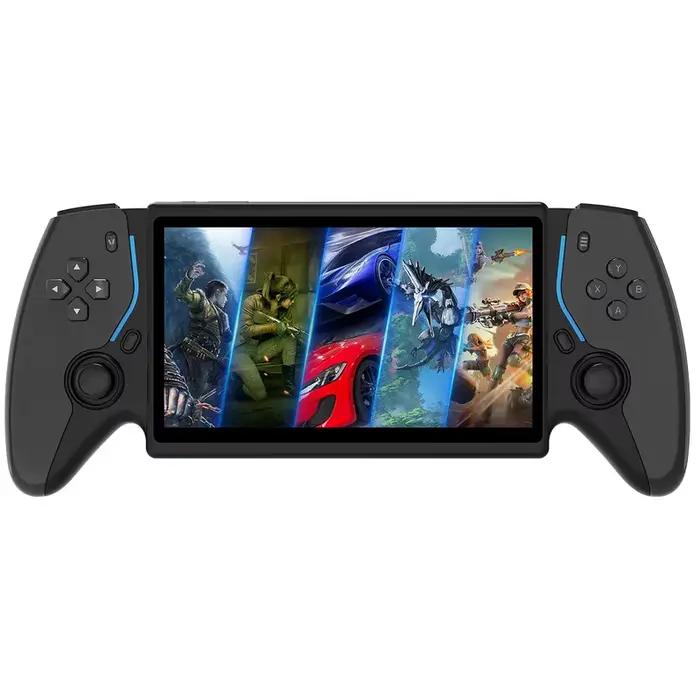 Nouveau PS5 7.0 pouces 64G système Open Source double contrôleur Console de jeu portable pour PSP Street Fighter compétition