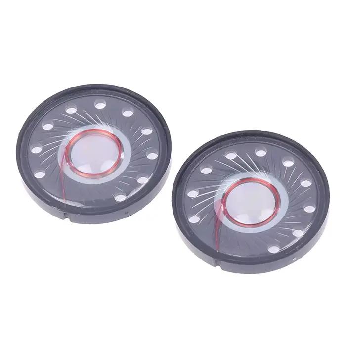 2 pièces 40mm 32ohm casque pilote Hifi