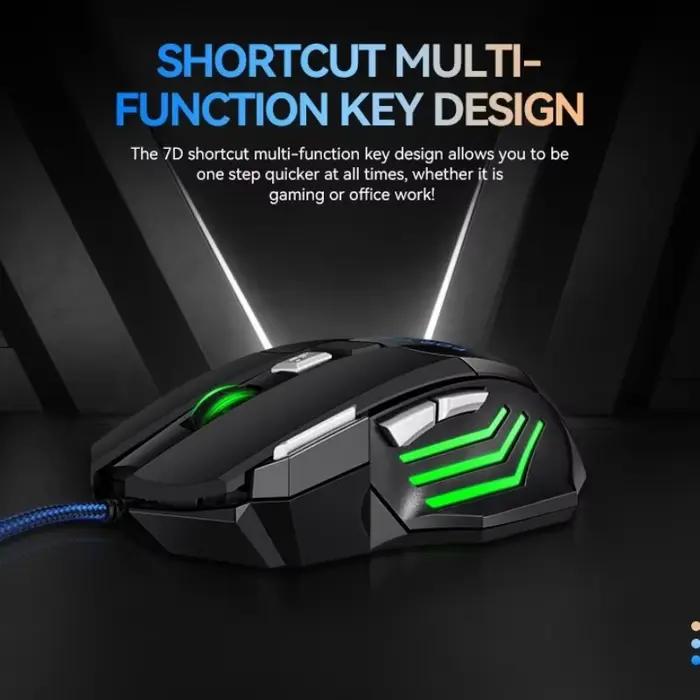 Souris de jeu filaire USB G6