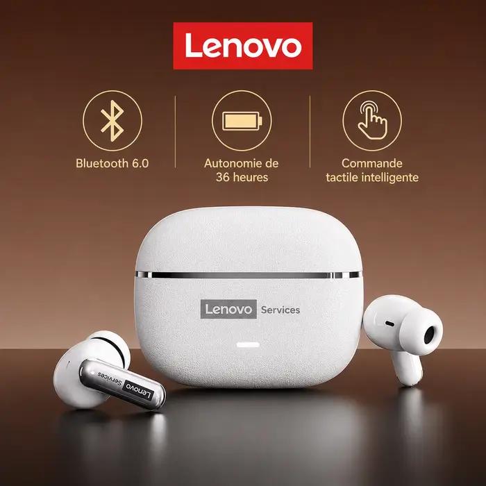 Écouteurs sans fil Choice Lenovo LE208 Bluetooth V6.0