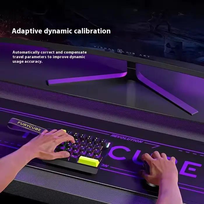 Nouveau clavier à axe magnétique M30 8k conçu avec déclencheur Ultra-rapide Esports