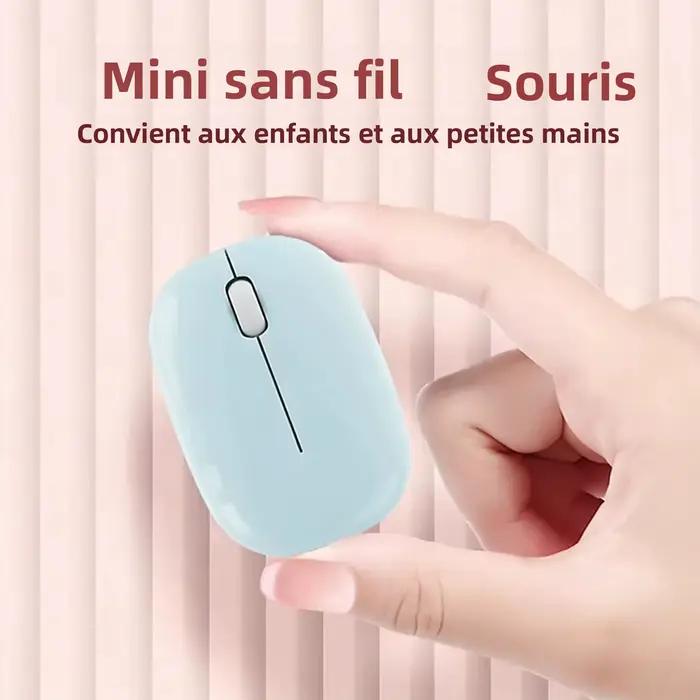Mini souris sans fil silencieuse