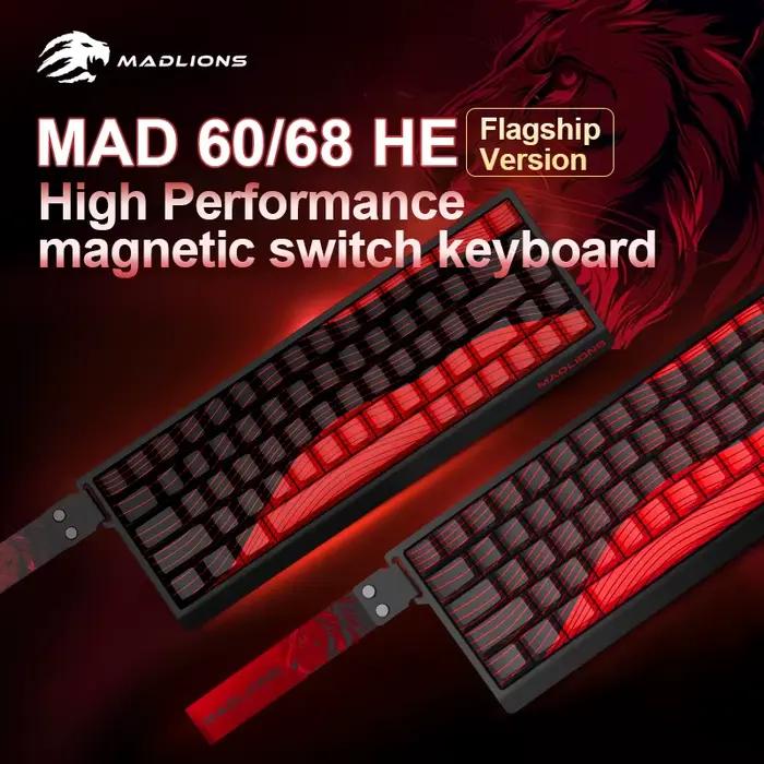 FGG MADLION MAD 60HE interrupteur magnétique clavier mécanique