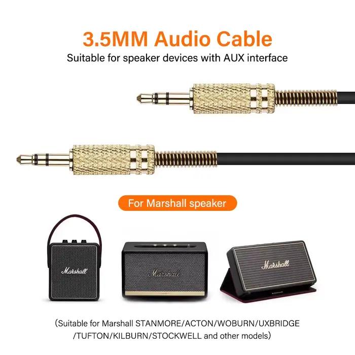 Câble Audio AUX de remplacement de 3.5mm
