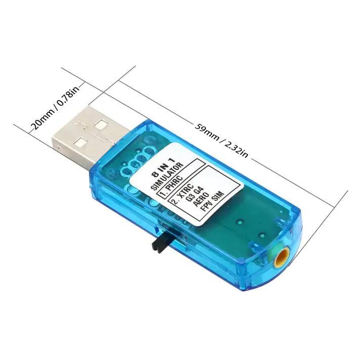 Simulateur de vol USB 8 en 1